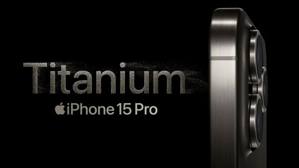 Viền iPhone 15 Pro Max sử dụng chất liệu Titanium cứng, nhẹ, vừa gia tăng độ bền, vừa giúp iPhone 15 Pro Max sang trọng, cuốn hút 